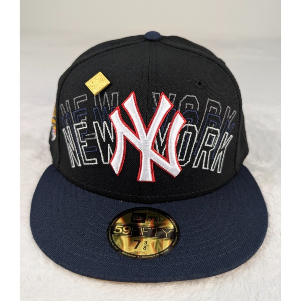 New York Yankees Night Shift 1996 World Series New Era 7 3/8 Capsule Hat NWT